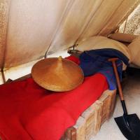 Chinese miners tent