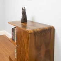 Oyster walnut veneer - timber veneer is pliable, so curves can be created